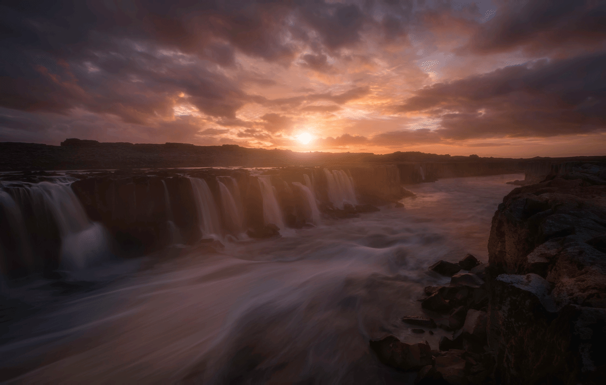 Tom Anderson Beautiful Waterfall 1200px 25fps image 