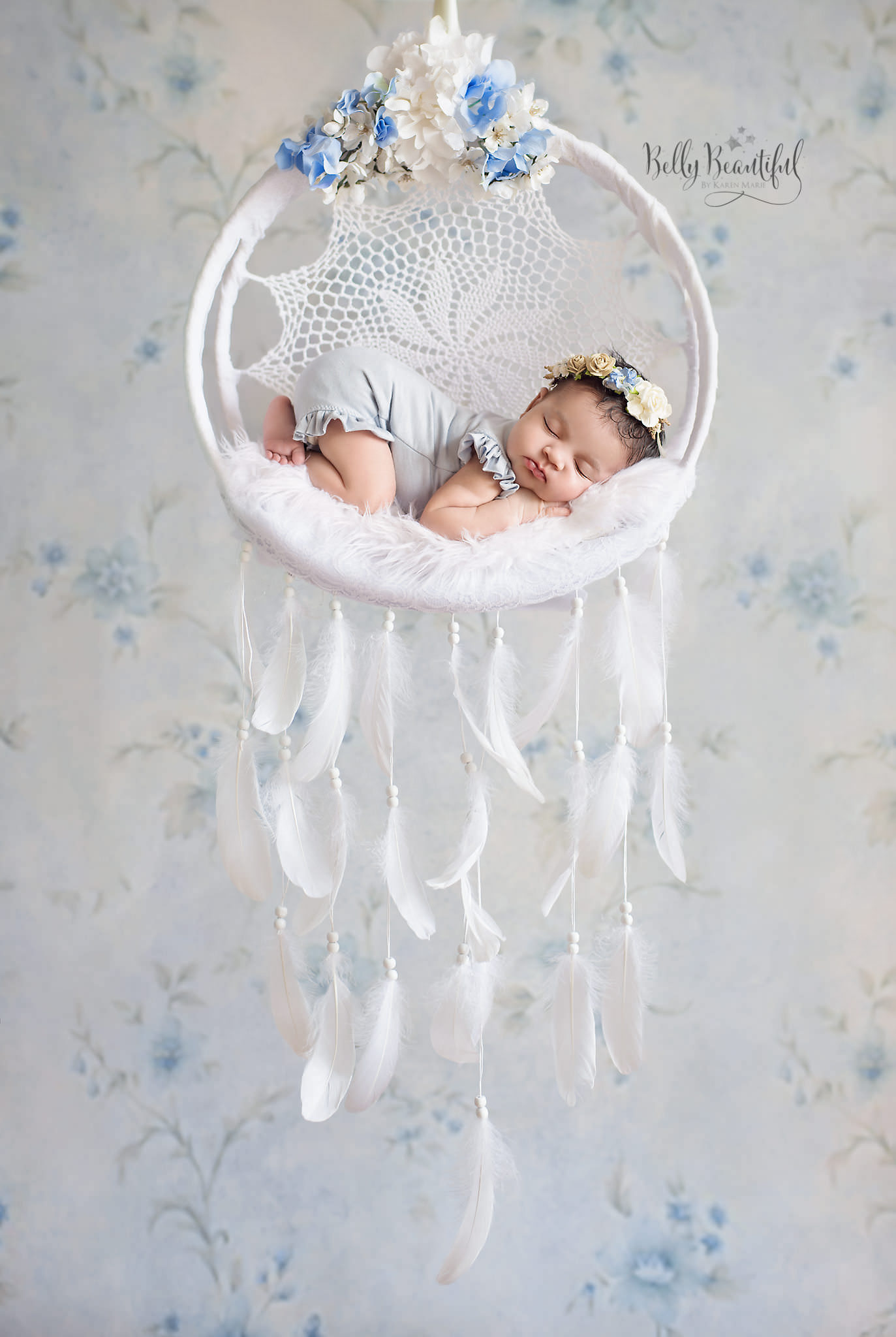 Newborn Props Photography - newborn baby
