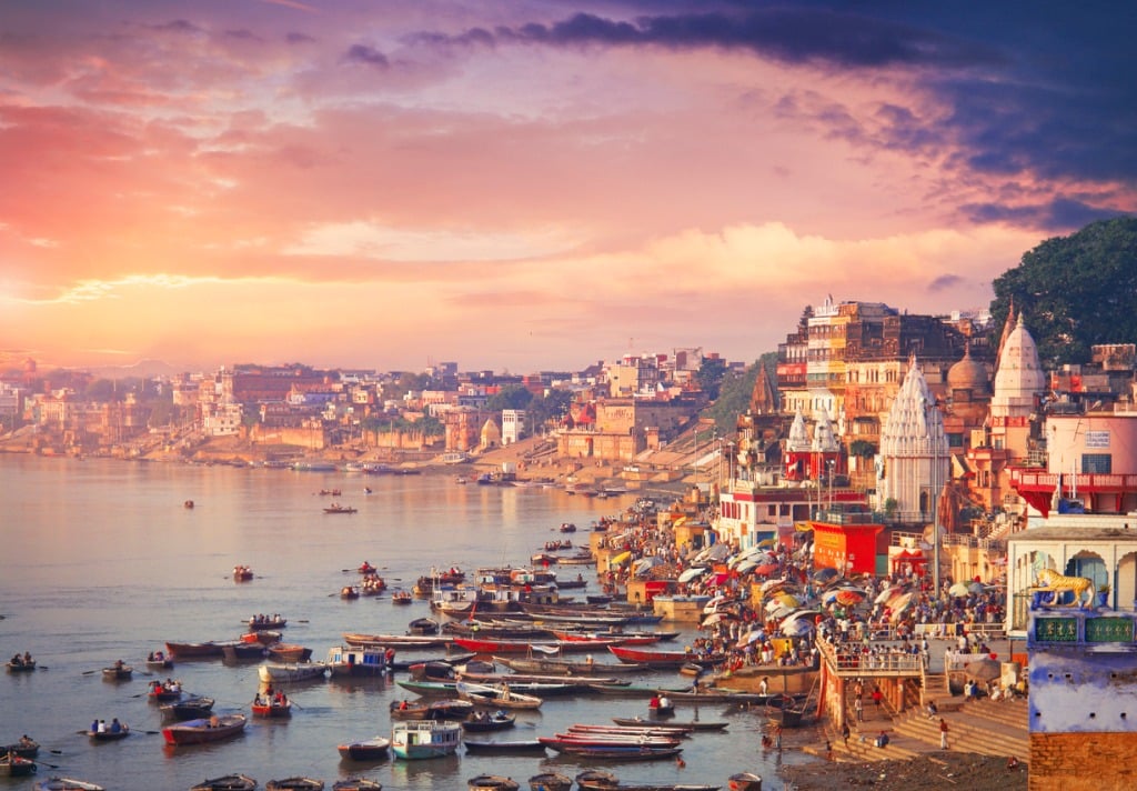 holy town varanasi and the river ganges picture id827065008 image 