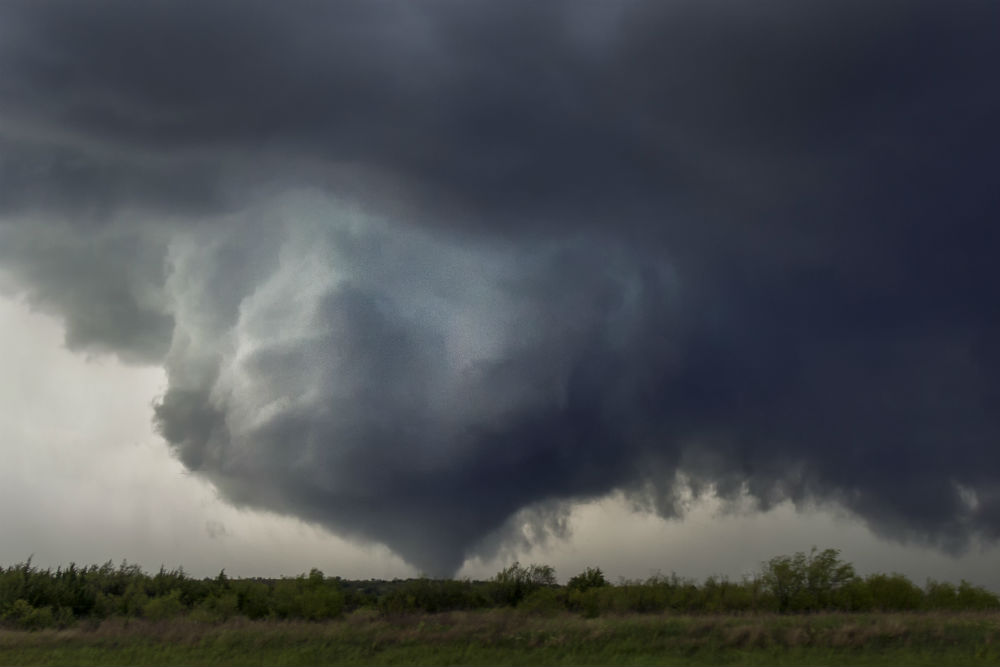 Collar Cloud and Cone Tornado Waynoka Oklahoma May 18 2017 image 