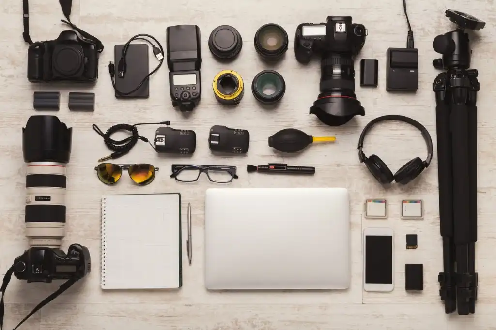 diverse personal equipment for photographer picture id953061410 image 
