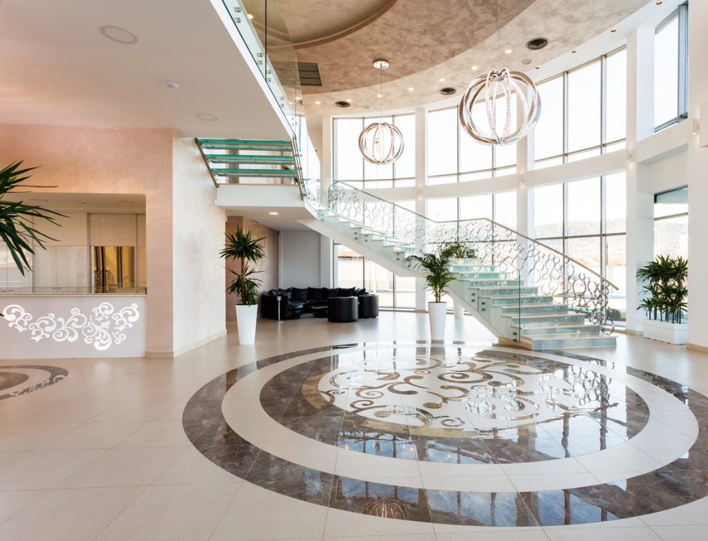 modern hotel lobby picture id901174104