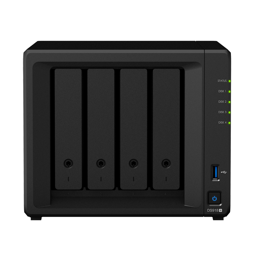synology ds918 front