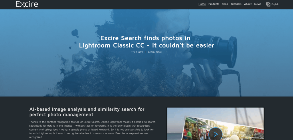 excire new website image 
