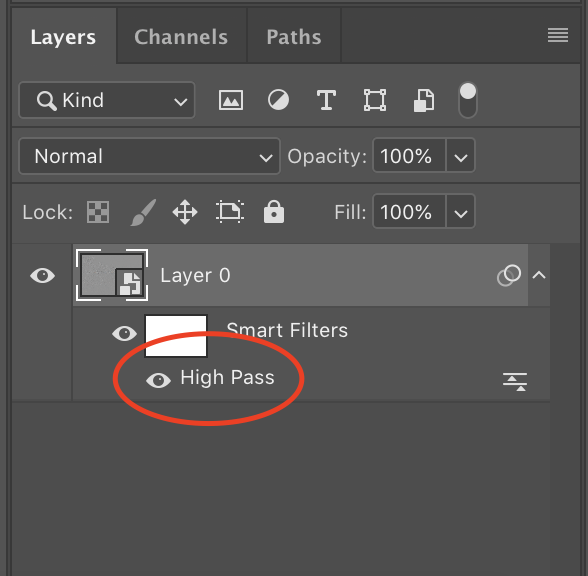 how to use a high pass filter step 3.2