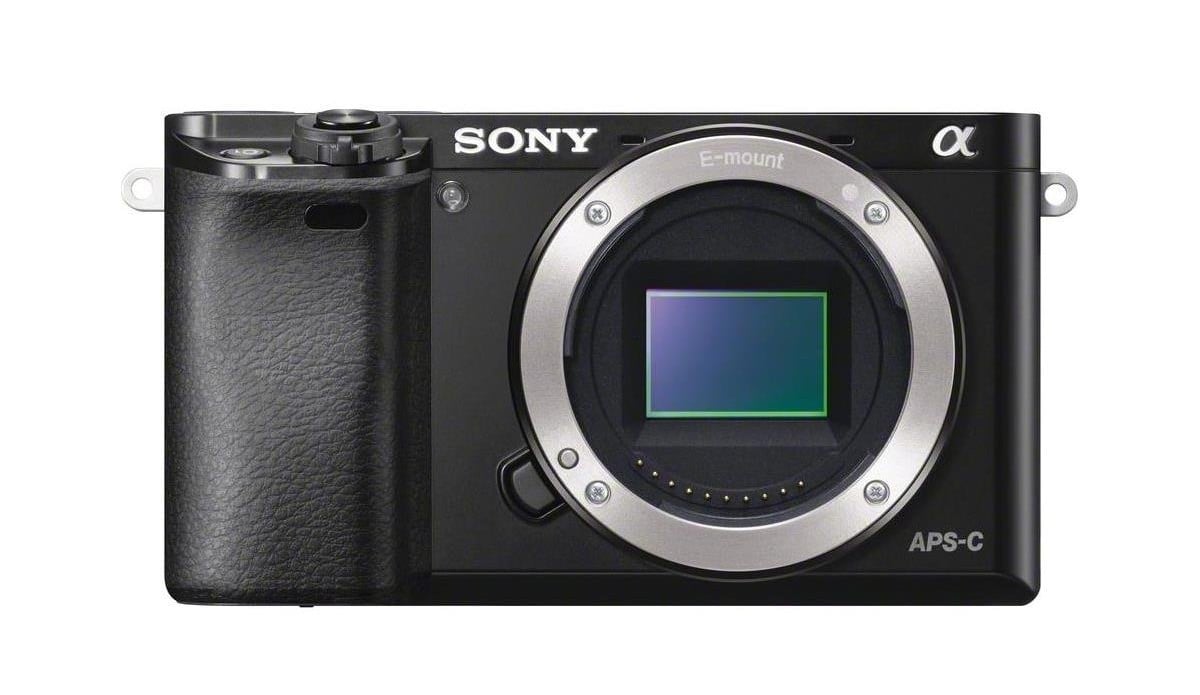 sony a6000 front image 