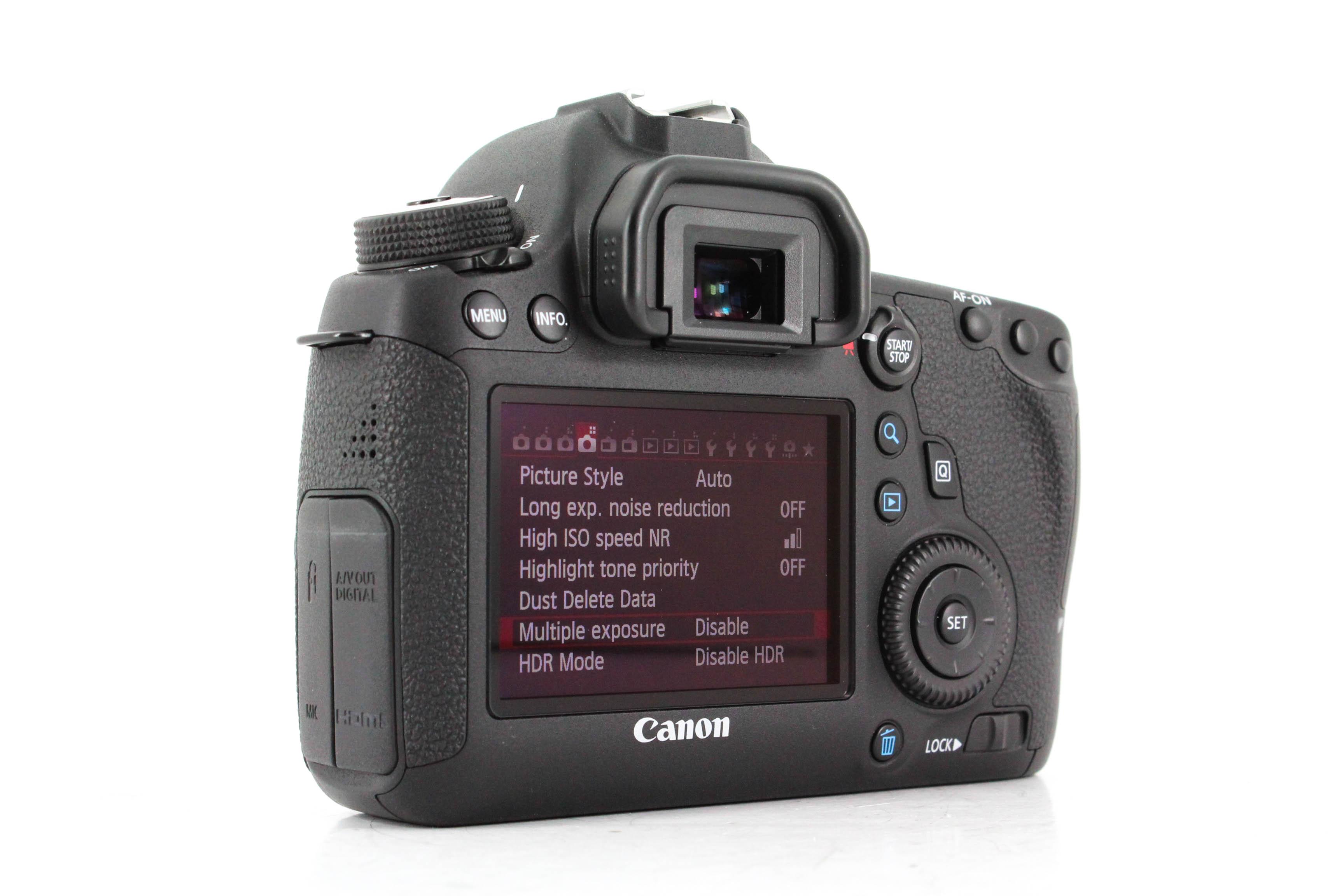 cheap full frame cameras canon 6d mark ii back image 