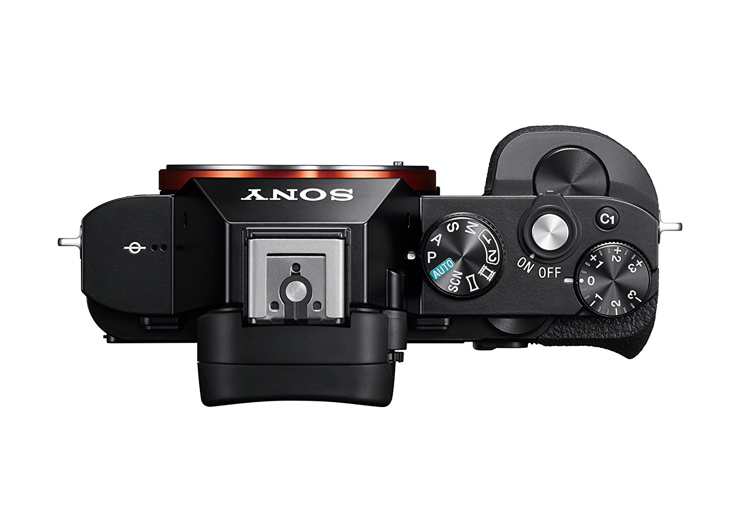 inexpensive full frame mirrorless camera sony a7 top image 