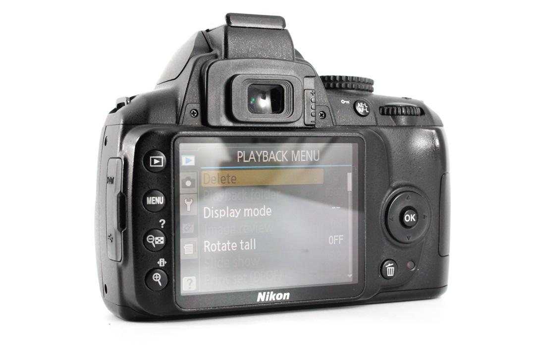 cheapest dslr cameras d3000 back image 