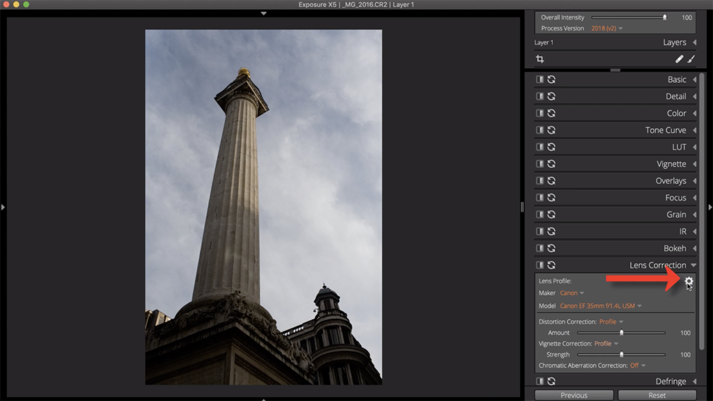how to correct vignetting 3 image 