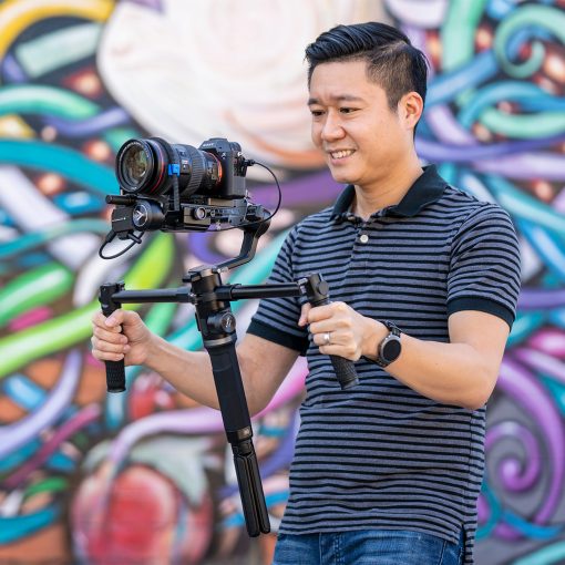 3 Axis Angled Handheld Gimbal Stabilizer from Ikan
