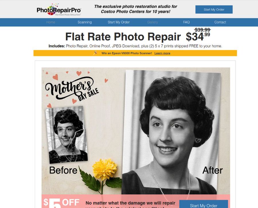 photorepairpro photo restoration