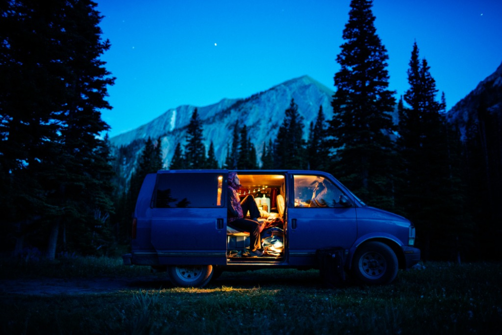 Camping in a Minivan image 