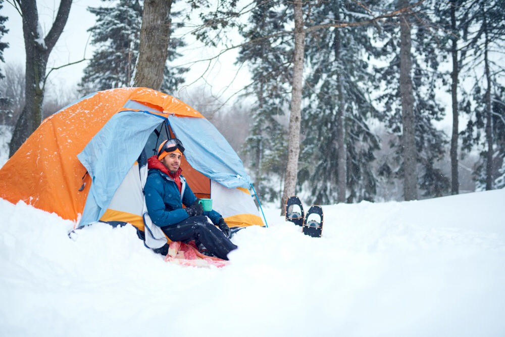 How to Stay Warm While Cold Weather Tent Camping image 