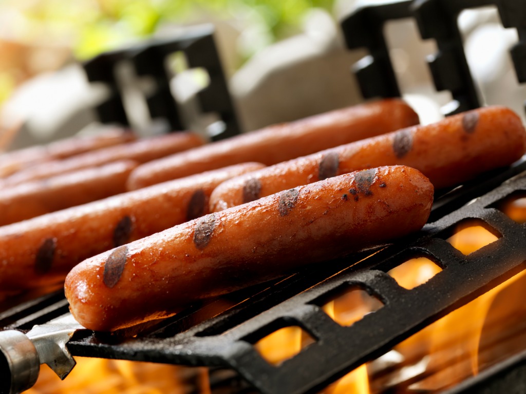 Easy Campfire Recipe Grilled Hot Dogs With Cast Iron Beans image 