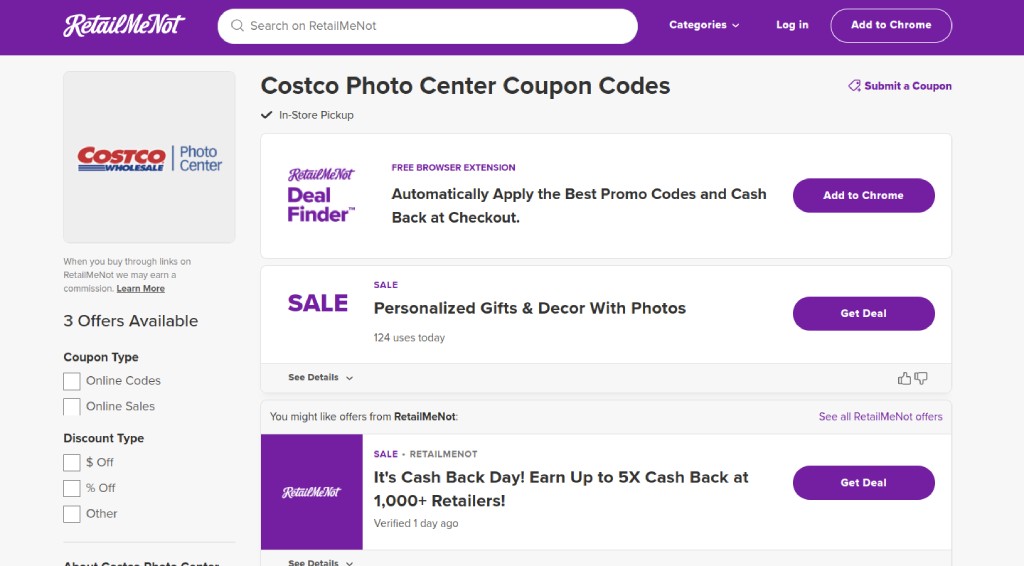 costco photo center promo code image 