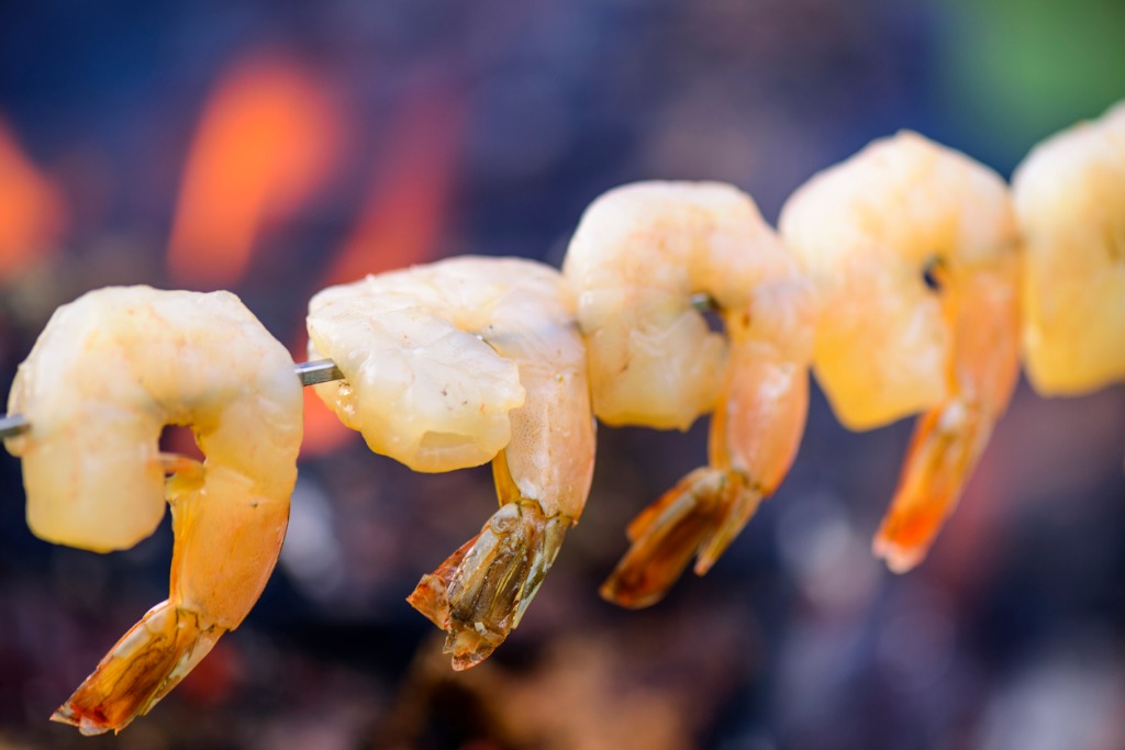 This Recipe for Campfire Shrimp Kabobs is the Ideal Quick Meal for Camping