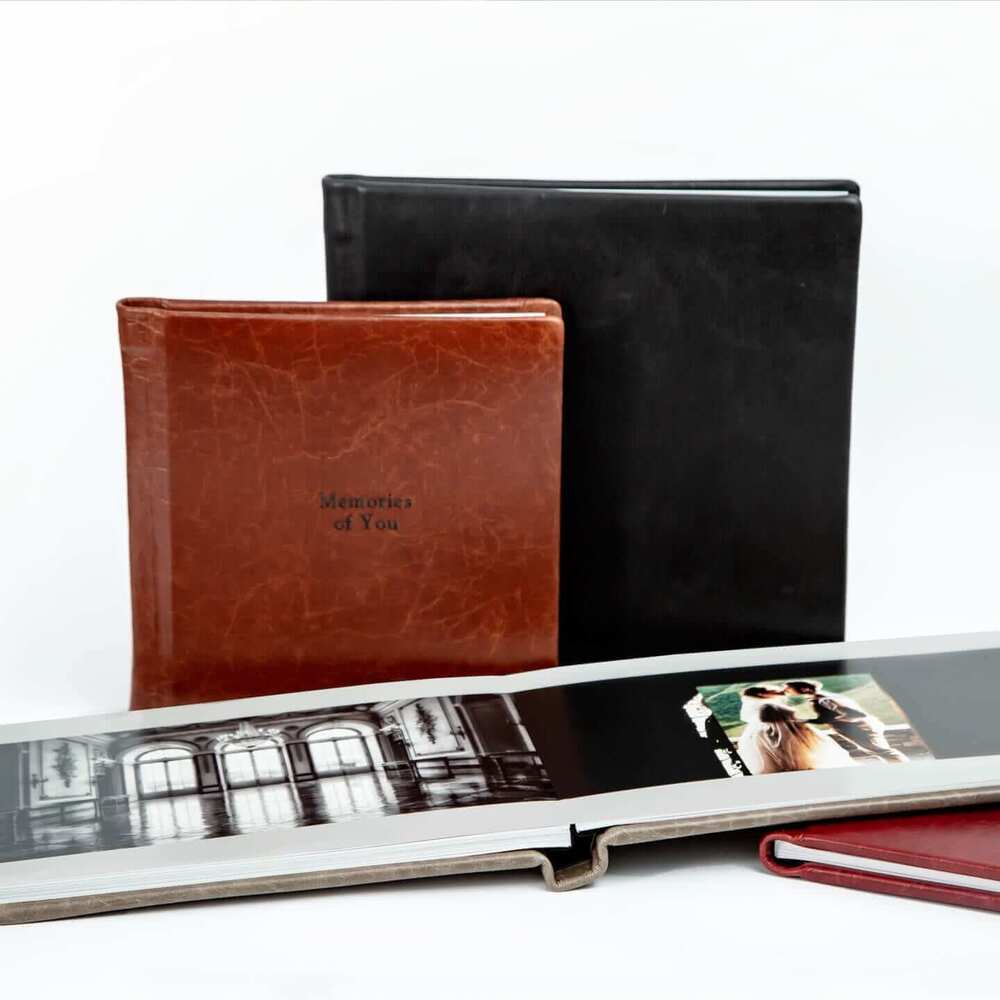 This Small Leather Photo Album is Just What Your Photos Need image 