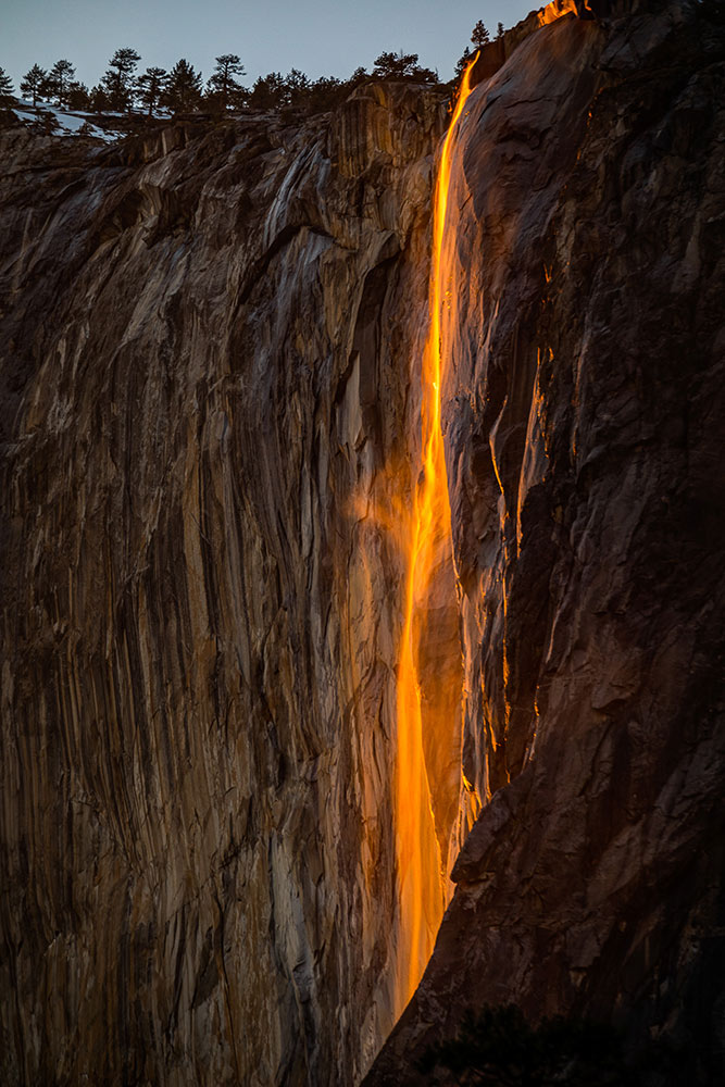 yosemite photography tips fire fall image 