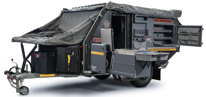 Our Overlanding Pop Up Camper of Choice The Conqueror UEV 490 image 
