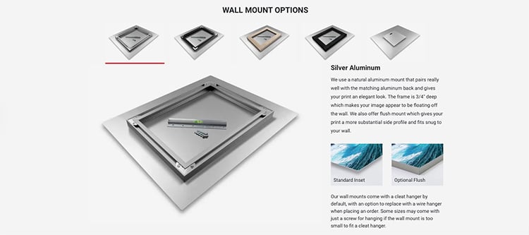 artbeat wall mount options image 
