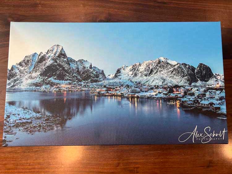 what to look for in a canvas print image 
