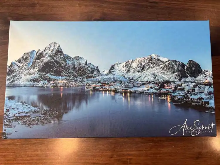 what to look for in a canvas print image 
