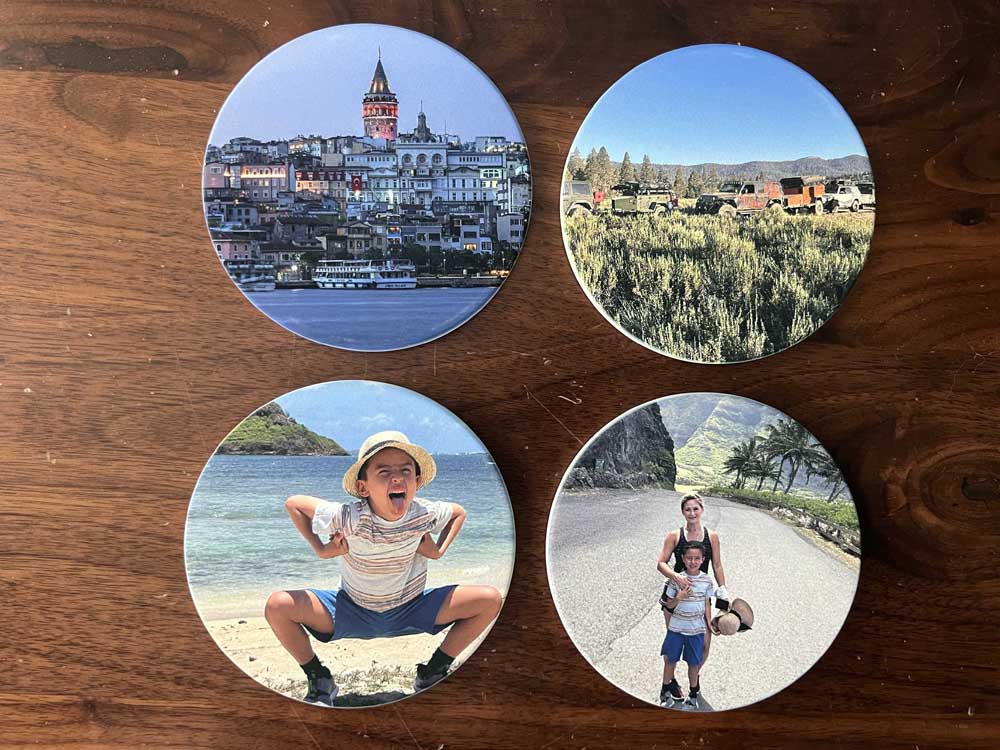 round coasters from canvasprints image 
