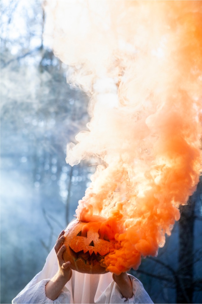 smoke bomb photography image 