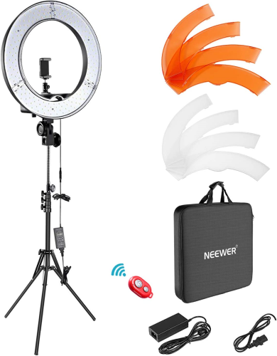 Neewer 18 Ring Light Kit image 