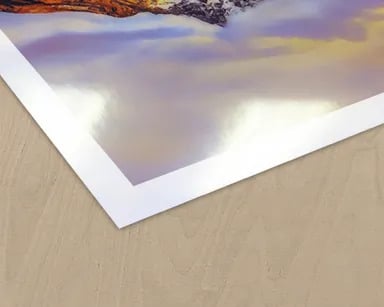 Types of Paper Prints Metallic image 