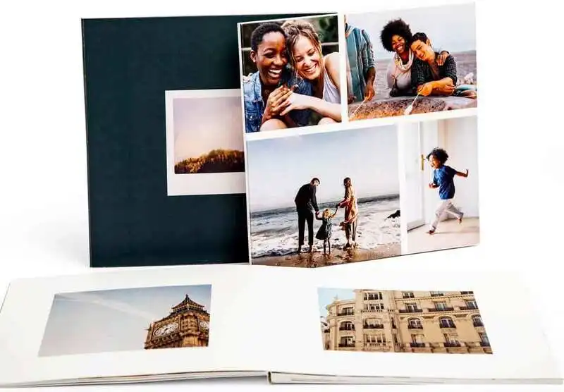 Fabric Photo Books - Premium Layflat & Professionally Fabric Covered -  Printique, An Adorama Company