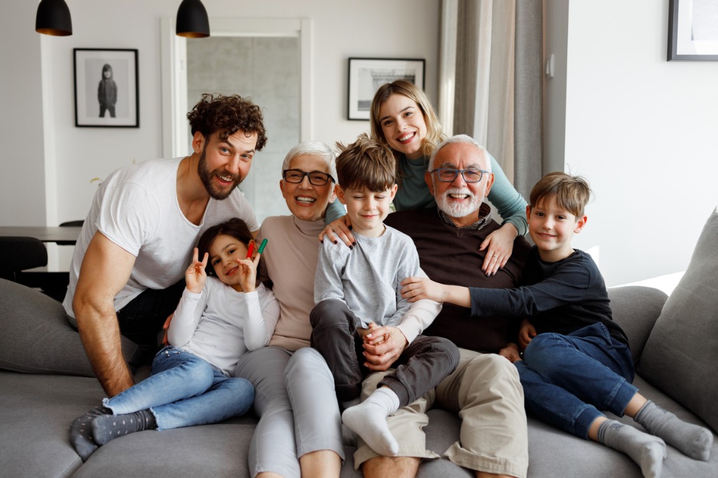 Fun Family Portrait Ideas Show Off Different Generations image 