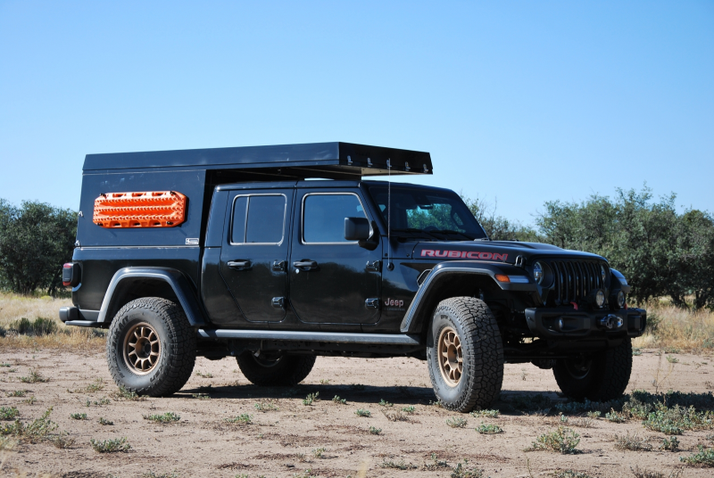 AT Overland Summit Truck Topper Black Rubicon image 