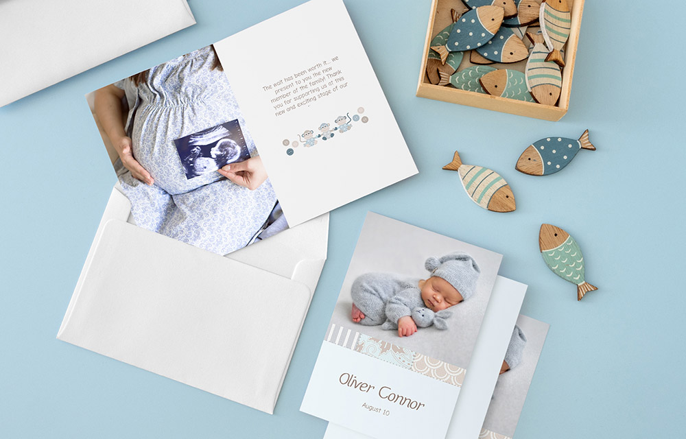 Baby Announcement Cards image 