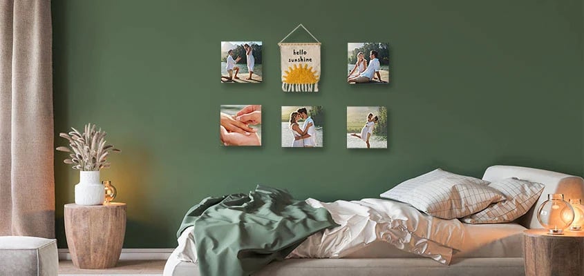 How to Decorate With Photos Photo Tiles image 