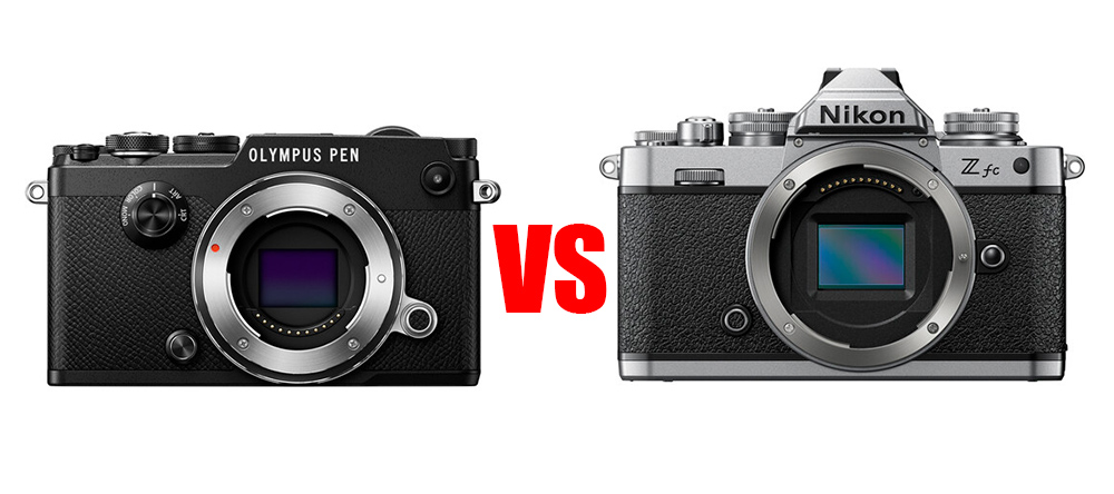 Olympus PEN F vs Nikon Z fc image 