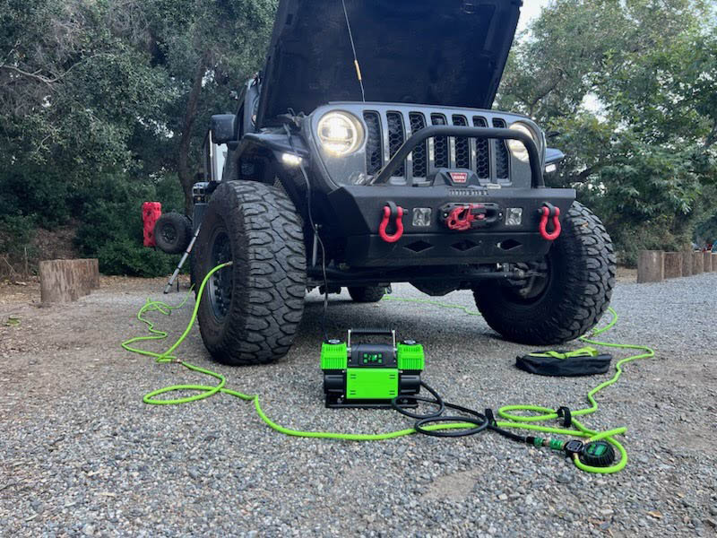 morrflate pro air compressor with jeep image 