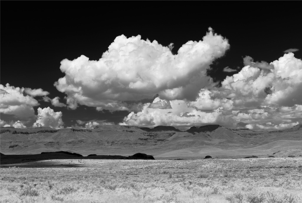 Black and White Cloud Photography image 