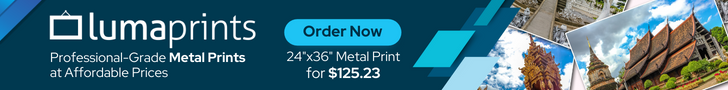 Lumaprints Metal Prints web banner image 