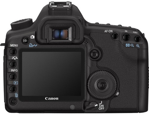 Body and Design of the Canon EOS 5D Mark II image 