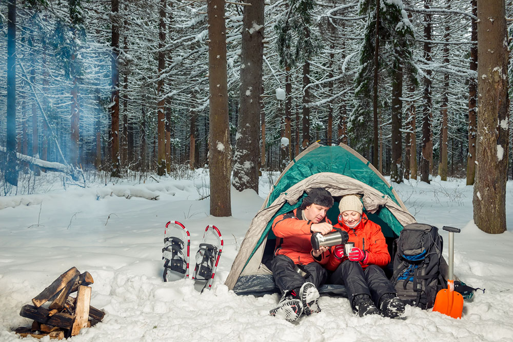 How to Keep Warm and Powered Up When Winter Camping image 