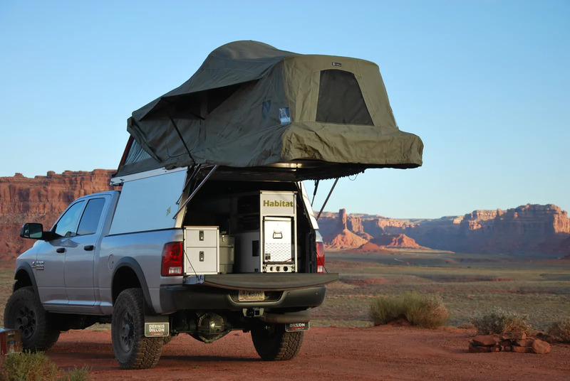 AT Overland Habitat Truck Topper desert image 
