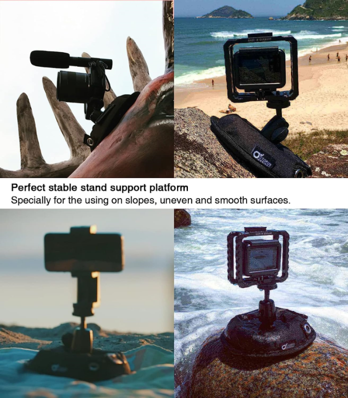 An Action Camera Mount for Low Angle Photos and Videos image 
