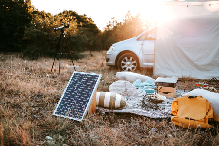 How Solar Power Enables Remote Camping image 
