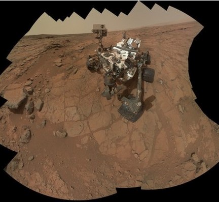 Curiosity Rover self-portrait