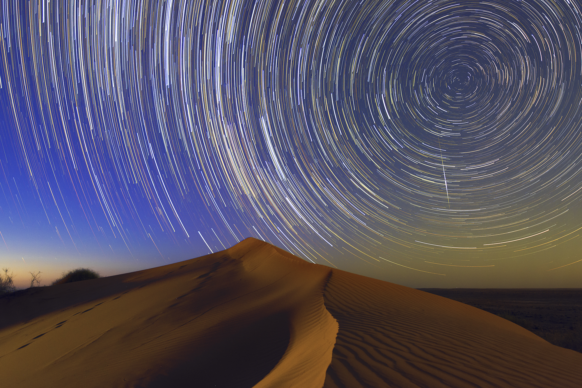 Simpson desert stars