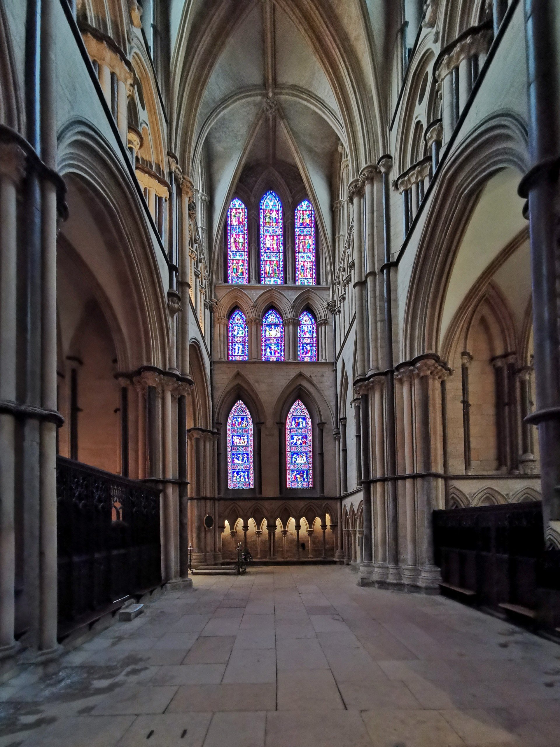 Lincoln cathedral West transept